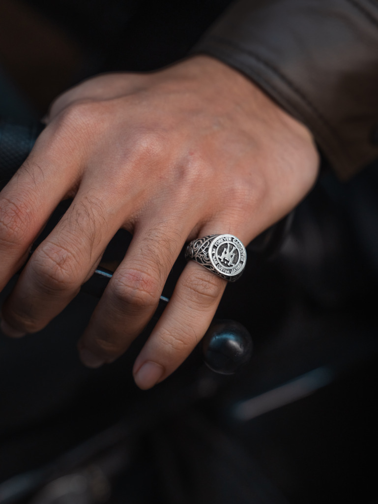 "Al Capone" Signet Ring - Ảnh 11