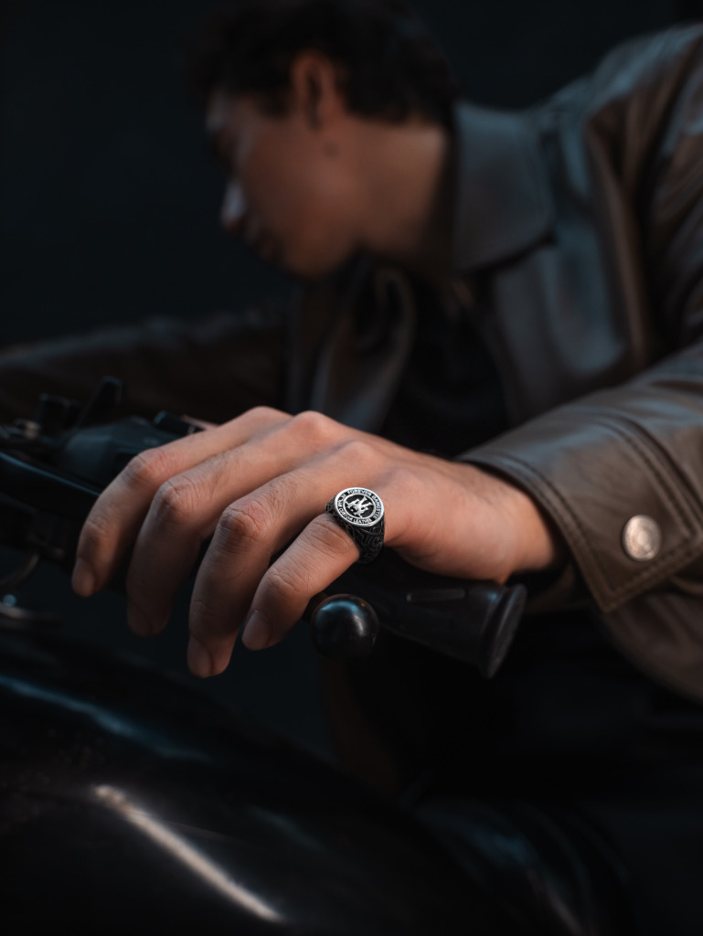 "Al Capone" Signet Ring - Ảnh 12