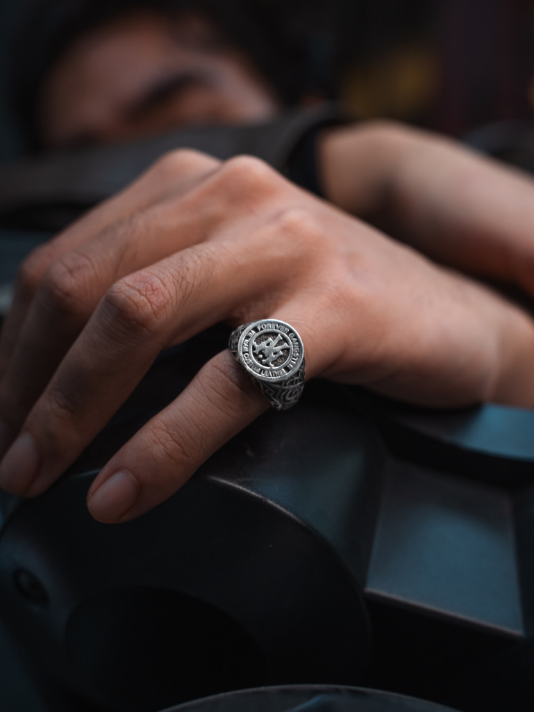 "Al Capone" Signet Ring - Ảnh 13