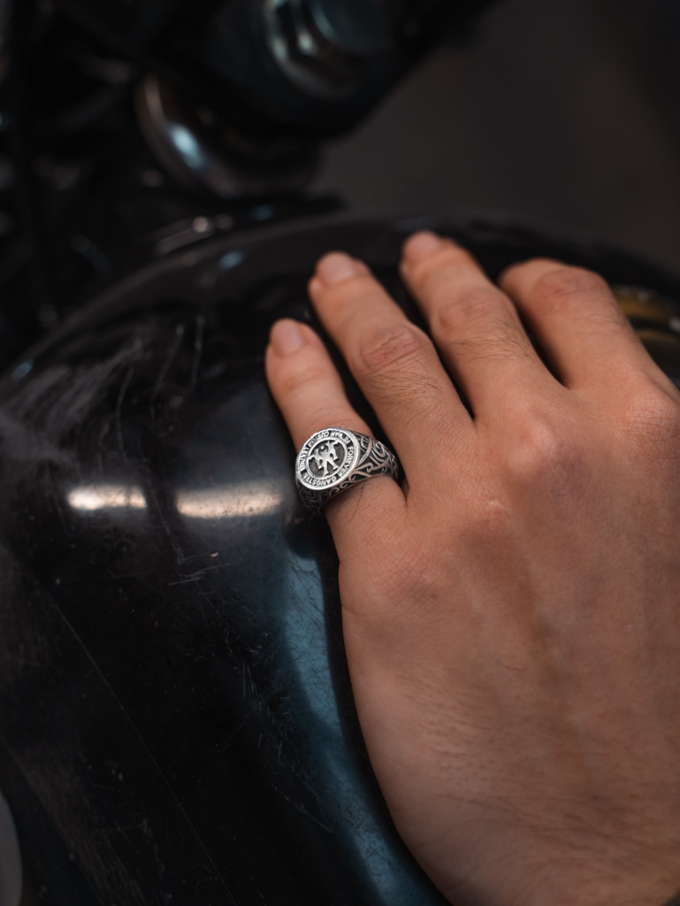 "Al Capone" Signet Ring - Ảnh 14
