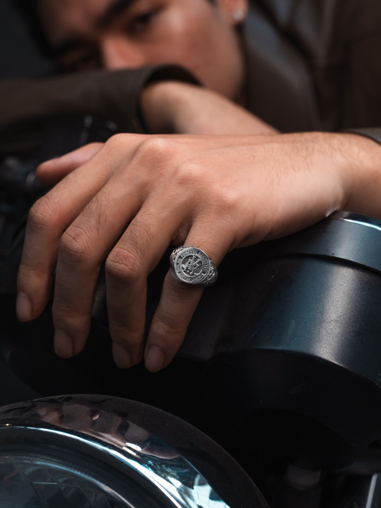 "Al Capone" Signet Ring - Ảnh 16