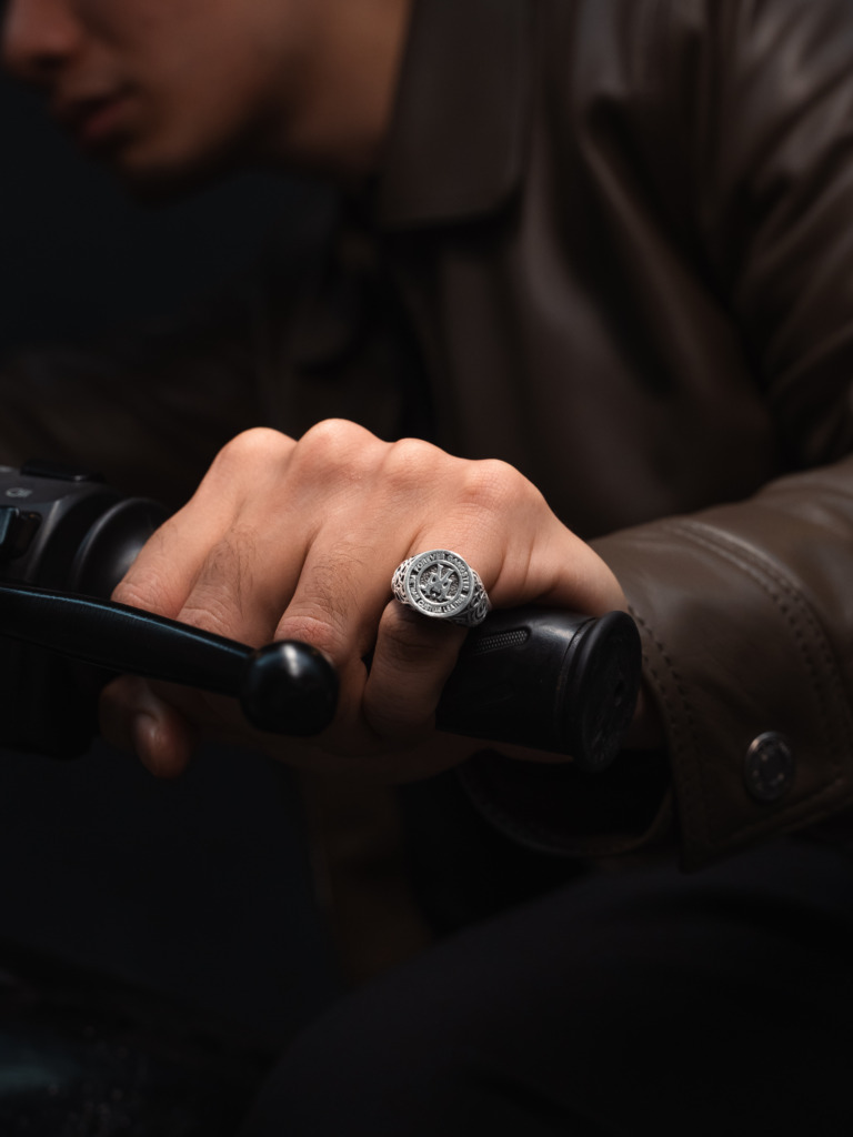 "Al Capone" Signet Ring - Ảnh 18