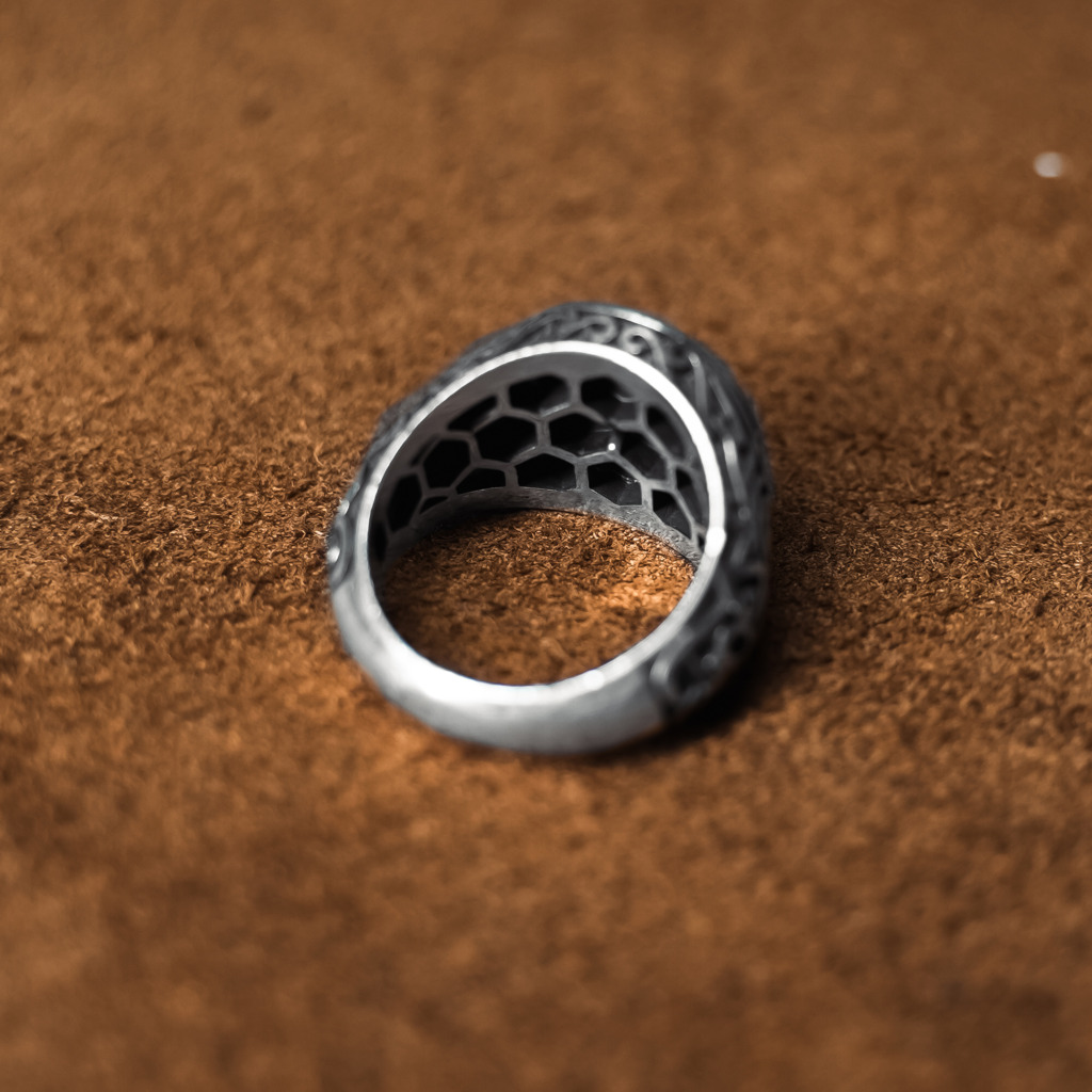 "Al Capone" Signet Ring - Ảnh 3