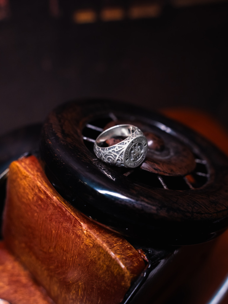 "Al Capone" Signet Ring - Ảnh 8