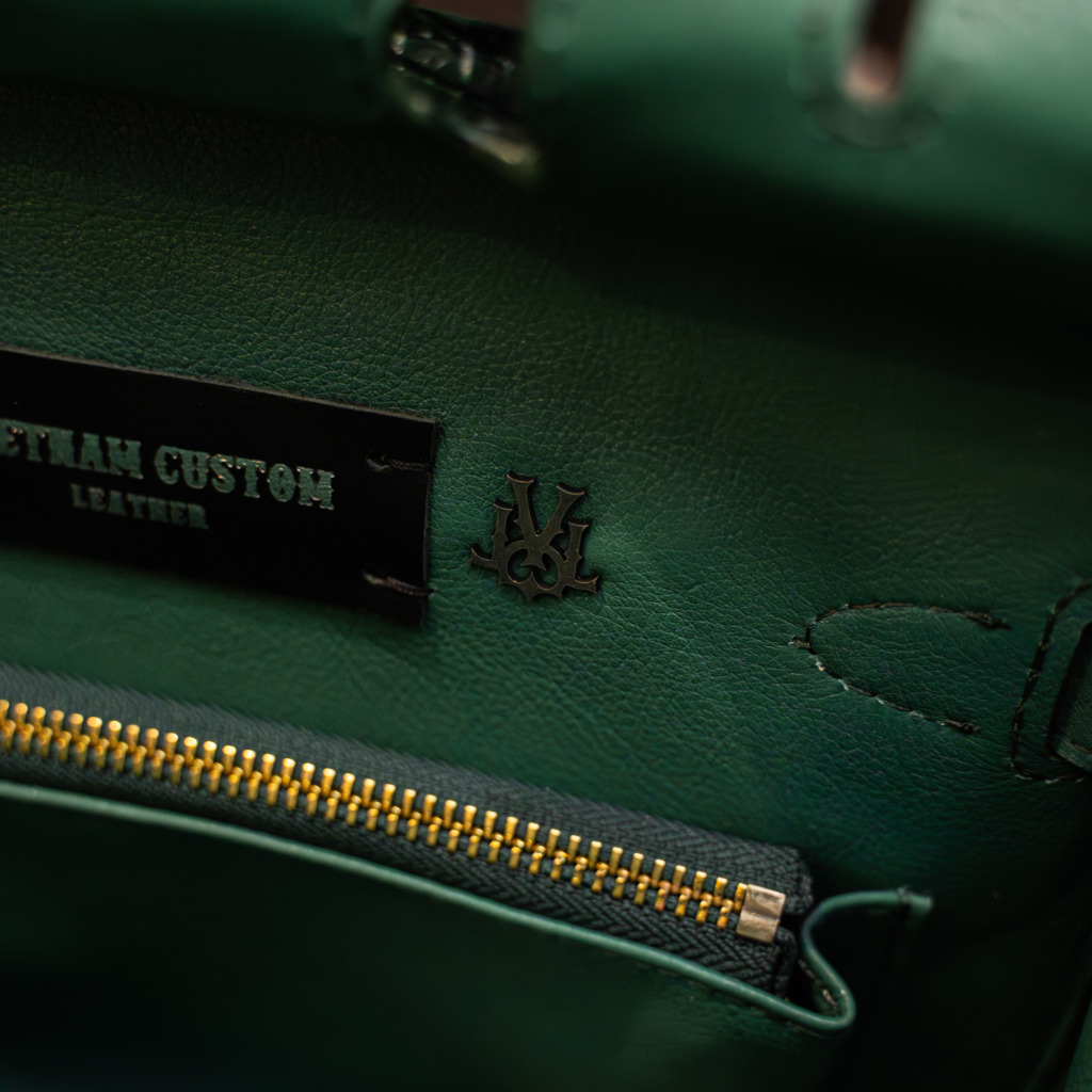 Santos Birkin Crocodile Leather - Green - Image 6
