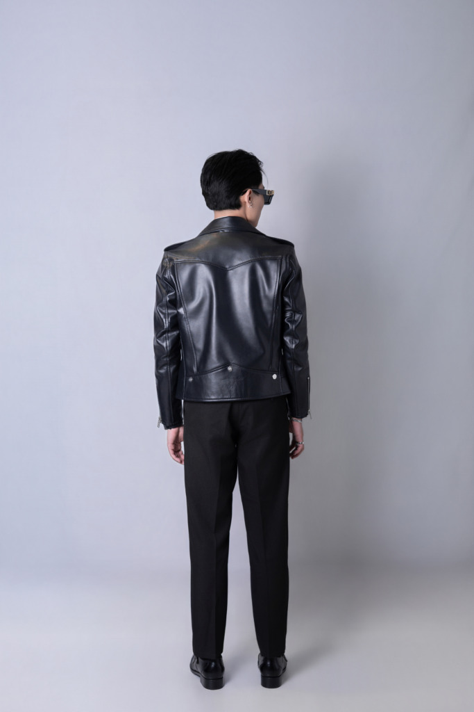 VL01 BIKER LEATHER JACKET - Ảnh 13