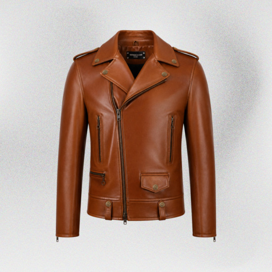 VL01 Biker Leather Jacket