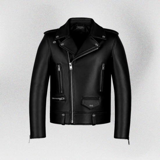 VL01 BIKER LEATHER JACKET