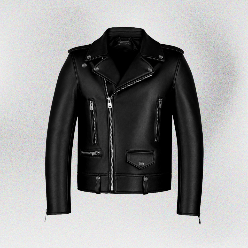 VL01 BIKER LEATHER JACKET