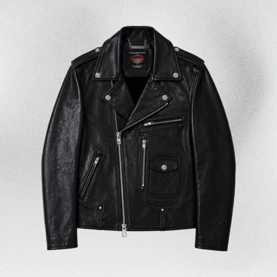 D Pocket Biker Jacket