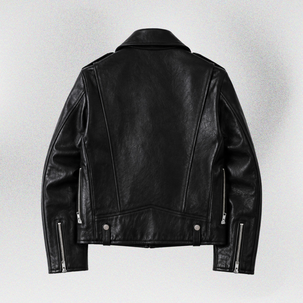 D Pocket Biker Jacket - Ảnh 3