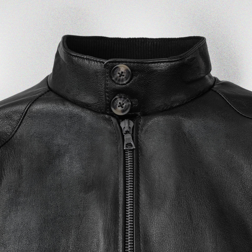 Harrington Leather Jacket - Ảnh 4