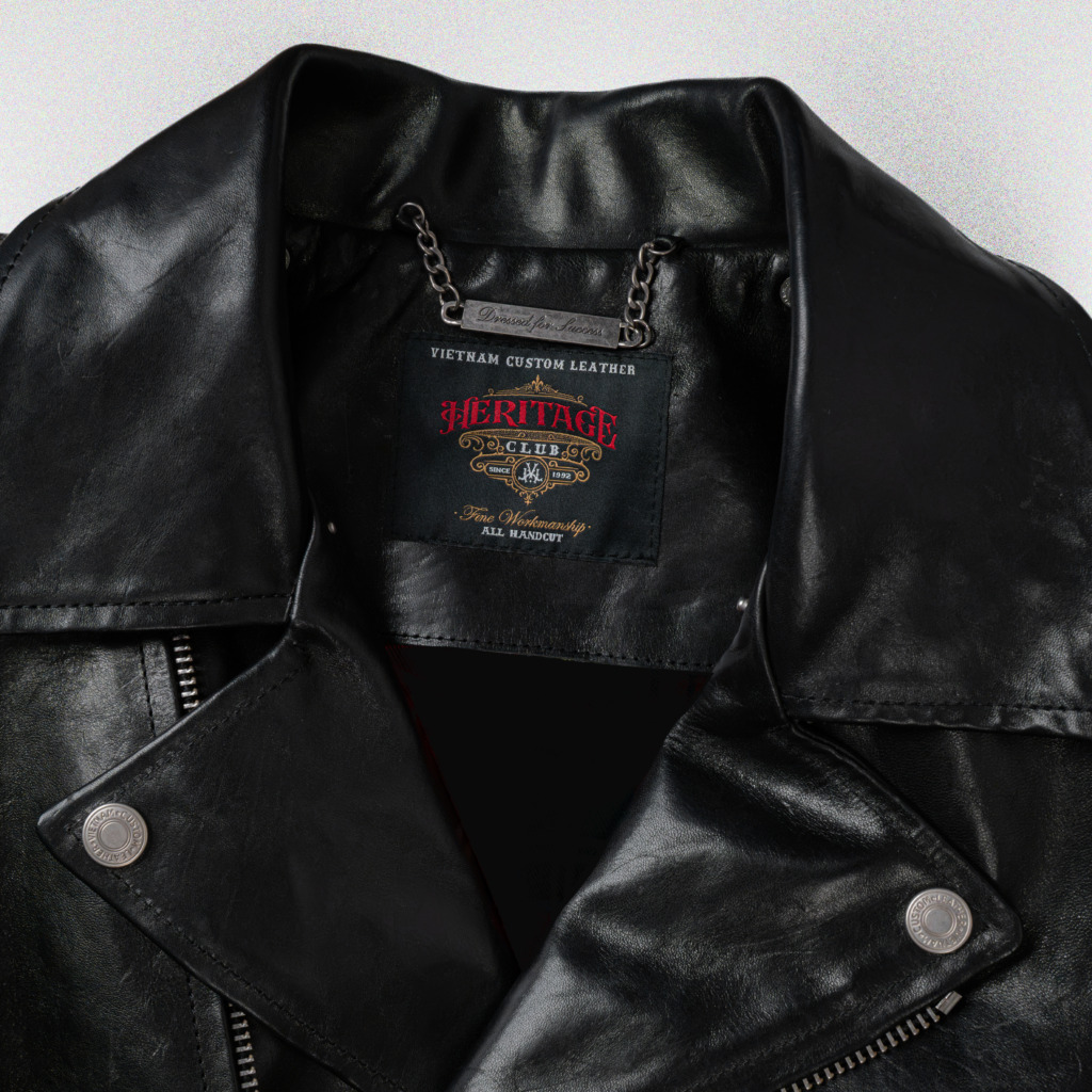 D Pocket Biker Jacket - Ảnh 4