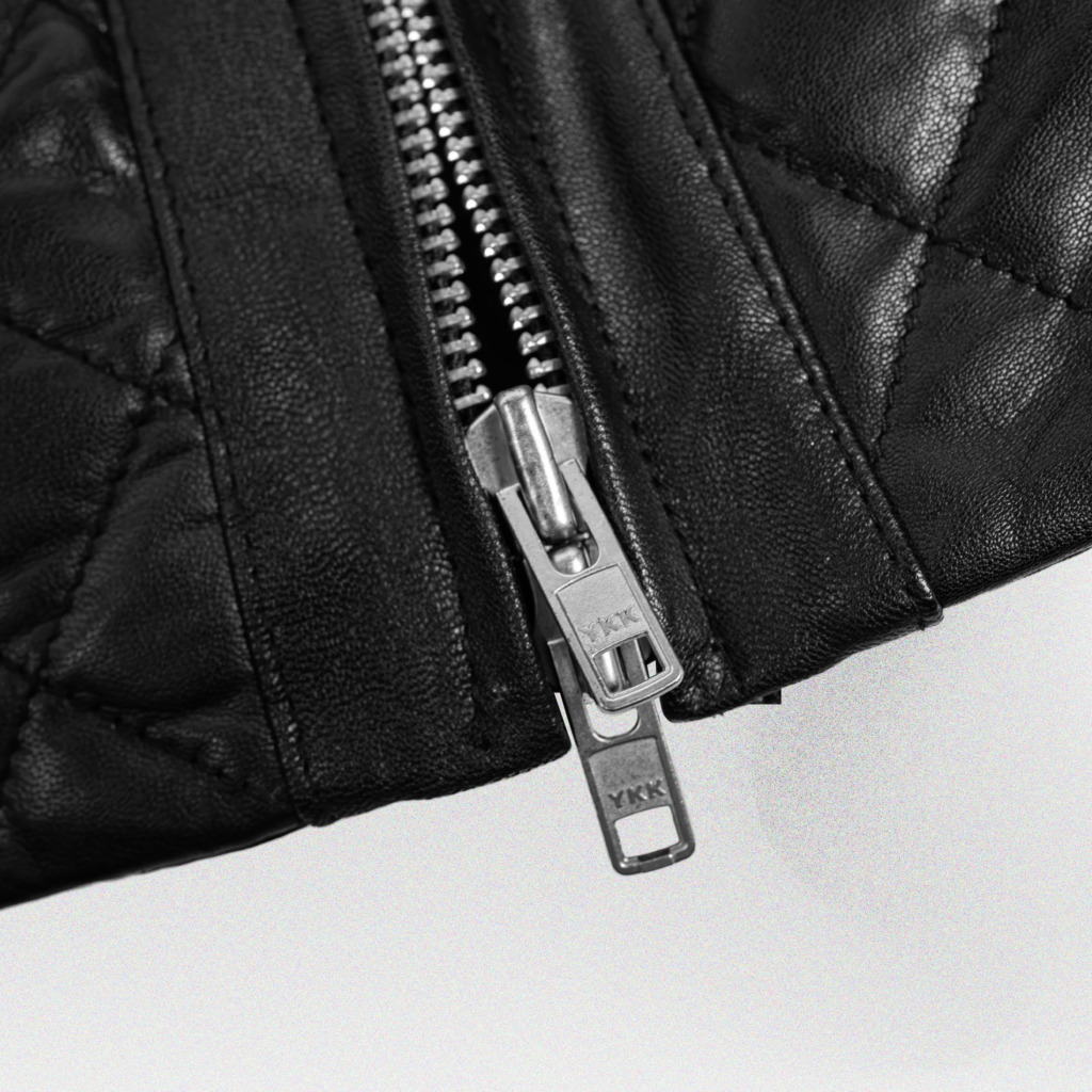 Peridot Boxy Leather Jacket - Image 7