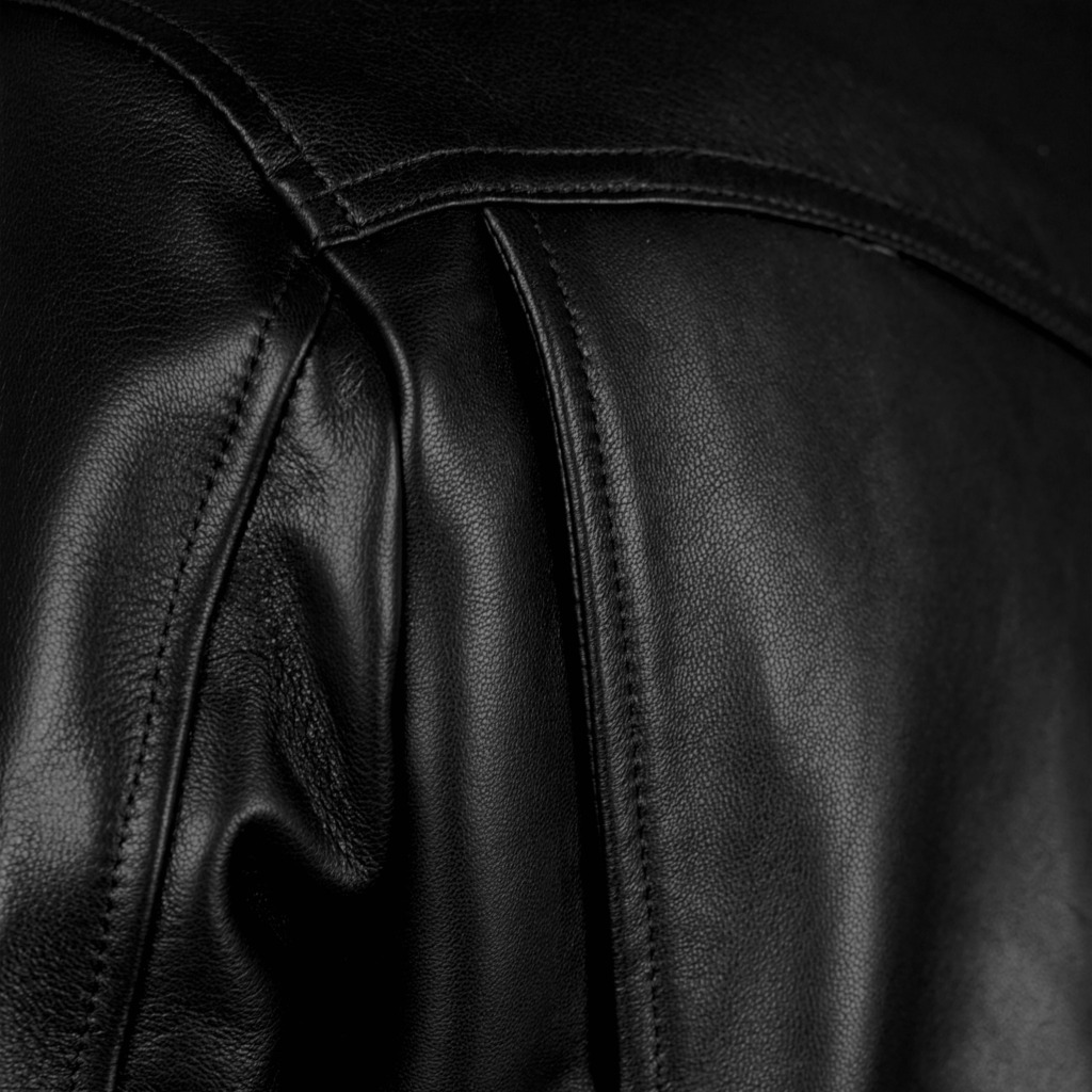 VL01 BIKER LEATHER JACKET - Ảnh 9